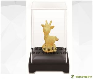 Quà Tặng Biểu Trưng Dê Mạ Vàng 24K