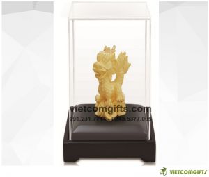 Quà Tặng Biểu Trưng Rồng Mạ Vàng 24K 02