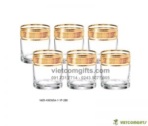 Quà Tặng Ly Rượu Pha Lê Tiệp Cao Cấp 1605-430365A-1-1P-280