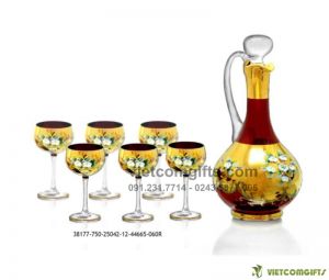 Quà Tặng Bộ Bình Ly Rượu Pha Lê Cao Cấp 38177-750-25042-12-44665-060R