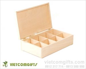 Hộp Trà gỗ Maple