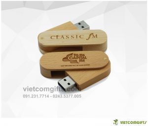 Quà Tặng USB Gỗ UGV 007